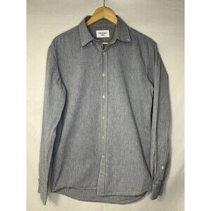 Our Legacy vintage Cotton Button Up Shirt gray Size 52/XL, Made in PORTUGAL
